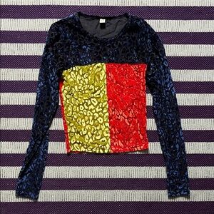 Fashion Brand Company Mesh Shirt